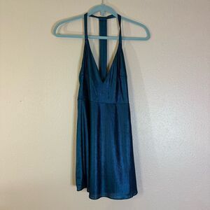 NEW NBD x Naven Deep Blue twins Dress XS